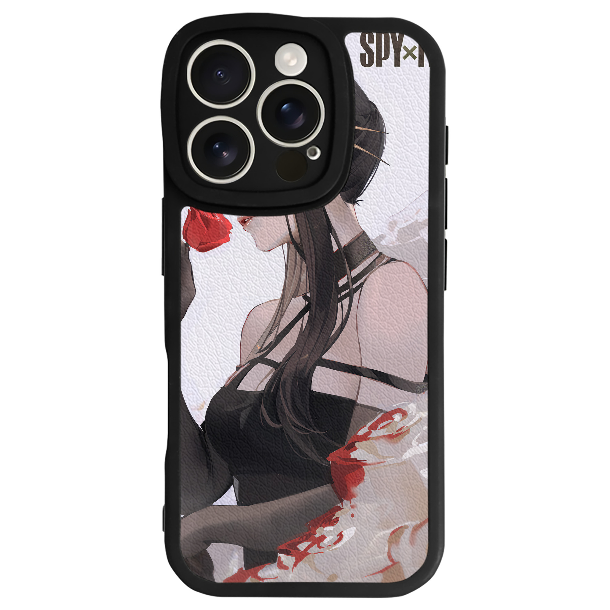（画像用） SPY×FAMILY间谍家家酒 【iPhone 16シリーズ対応】シリコンスマホケース（レザー調） 材質：シリコン